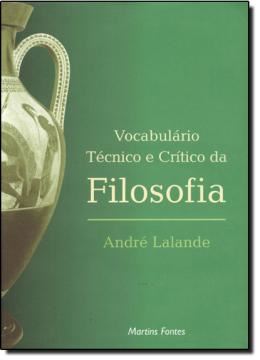 Imagem de VOCABULARIO TECNICO E CRITICO DA FILOSOFIA