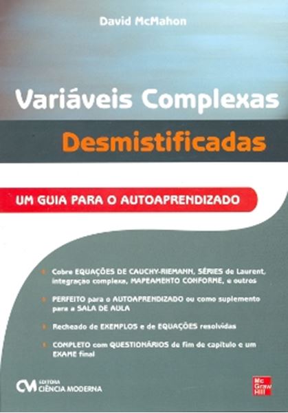 Picture of VARIAVEIS COMPLEXAS DESMISTIFICADAS