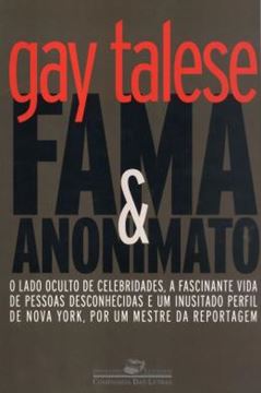Imagem de  FAMA E ANONIMATO - 2ª ED