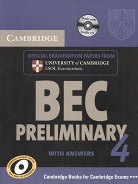 Picture of CAMBRIDGE BEC 4 PRELIMINARY SELF-STUDY PACK (STUDENT´S BOOK WITH ANSWERS AND AUDIO CD)