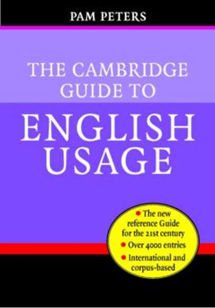 Picture of THE CAMBRIDGE GUIDE TO USAGE ENGLISH