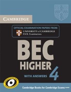 Imagem de CAMBRIDGE BEC HIGHER 4 SB WITH ANSWERS