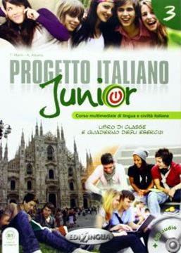 Imagem de PROGETTO ITALIANO JUNIOR 3 - LIBRO DI CLASSE E QUADERNO DEGLI ESERCIZI + CD AUDIO (B1)