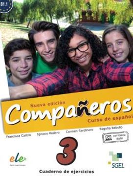 Imagem de COMPANEROS 3 (B1.1) - CUADERNO DE EJERCICIOS + LICENCIA DIGITAL - NUEVA EDICION