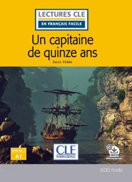 Picture of UN CAPITAINE DE 15 ANS - NIVEAU A1 - LIVRE + AUDIO TELECHARGEABLE - 2EME ED.