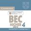 Imagem de CAMBRIDGE BEC HIGHER 4 AUDIO CD