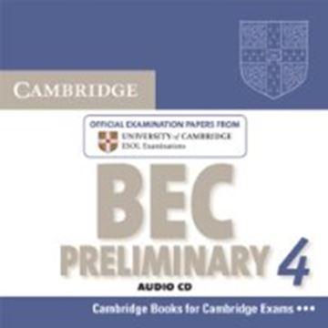 Imagem de CAMBRIDGE BEC PRELIMINARY 4 AUDIO CD