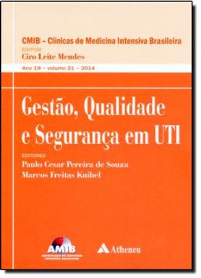 Picture of GESTAO, QUALIDADE E SEGURANCA EM UTI - CLINICAS DE MED. INTENSIVA