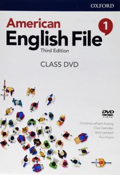 Imagem de AMERICAN ENGLISH FILE 1 - CLASS DVD - 3RD ED