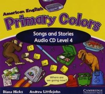 Imagem de AMERICAN ENGLISH PRIMARY COLORS 4 SONGS CD