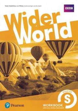 Imagem de WIDER WORLD STARTER WB WITH ONLINE HOMEWORK PACK - 1ST ED