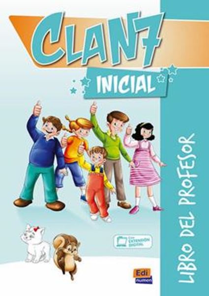 Picture of CLAN 7 CON HOLA AMIGOS! NIVEL INICIAL LIBRO DEL PROFESOR