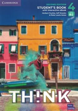 Imagem de THINK 4 STUDENT´S BOOK WITH INTERACTIVE EBOOK - BRITISH ENGLISH - 2ND ED