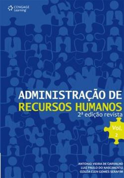 Imagem de ADMINISTRACAO DE RECURSOS HUMANOS - VOL 2 - 2ª EDICAO REVISTA