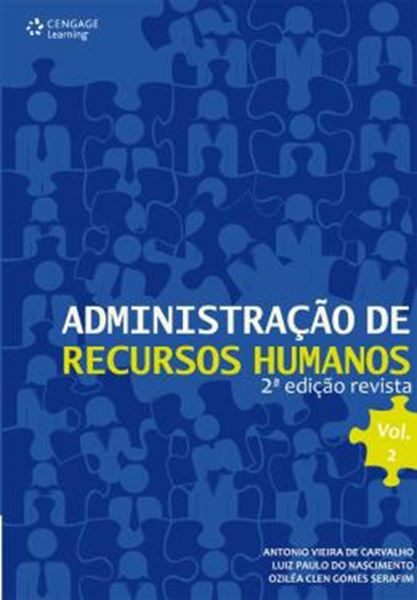 Picture of ADMINISTRACAO DE RECURSOS HUMANOS - VOL 2 - 2ª EDICAO REVISTA