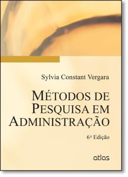 Imagem de METODOS DE PESQUISA EM ADMINISTRACAO - 6º ED