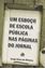 Imagem de ESBOCO DE ESCOLA PUBLICA NAS PAGINAS DE JORNAL, UM