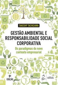 Imagem de GESTAO AMBIENTAL E RESPONSABILIDADE SOCIAL CORPORATIVA - 9ª ED