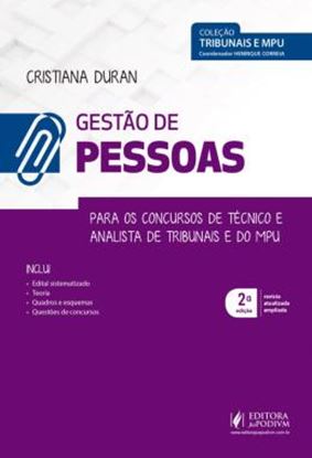 Imagem de GESTAO DE PESSOAS - COLECAO TRIBUNAIS E MPU - 2ª ED