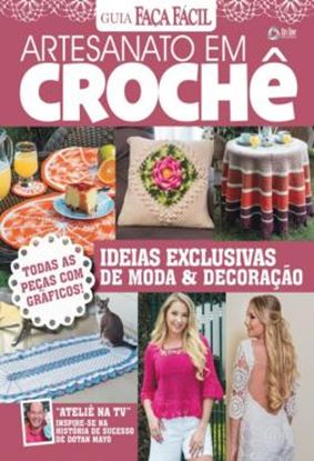 Imagem de ARTESANATO EM CROCHE - TODAS AS PECAS COM GRAFICOS - IDEIAS EXCLUSIVAS DE MODA & DECORACAO
