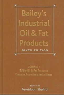 Imagem de BAILEY´S INDUSTRIAL OIL AND FAT PRODUCTS, EDIBLE OIL AND FAT PRODUCTS - VOL. 1 - 6TH ED