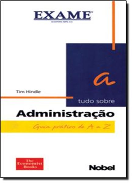 Picture of TUDO SOBRE ADMINISTRACAO   EXAME