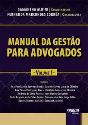 Imagem de MANUAL DA GESTAO PARA ADVOGADOS - VOLUME I