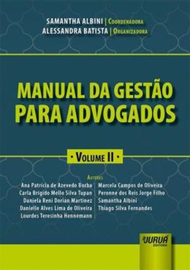 Picture of MANUAL DA GESTAO PARA ADVOGADOS - VOLUME II