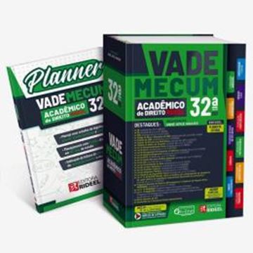 Imagem de VADE MECUM ACADEMICO DE DIREITO RIDEEL- 32ª ED.- BRINDE PLANNER
