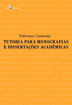 Imagem de TUTORIA PARA MONOGRAFIAS E DISSERTACOES ACADEMICAS