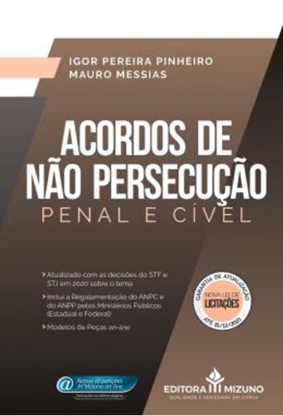 Picture of ACORDOS DE NAO PERSECUCAO PENAL E CIVEL