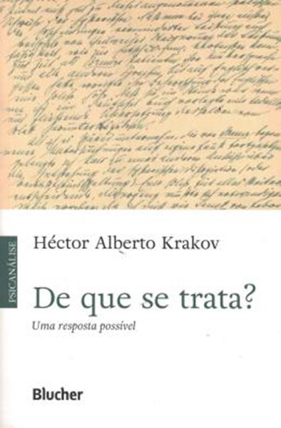 Picture of DE QUE SE TRATA? - UMA RESPOSTA POSSIVEL