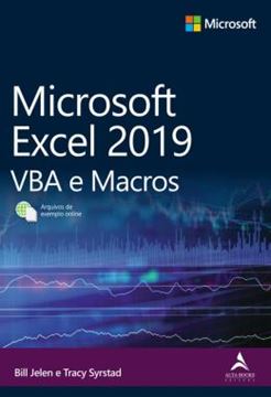 Imagem de MICROSOFT EXCEL 2019 - VBA E MACROS