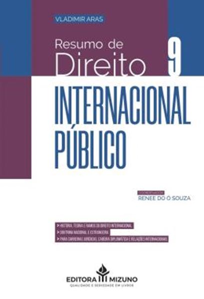 Picture of RESUMO DE DIREITO INTERNACIONAL PUBLICO - VOLUME 9