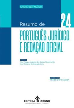 Imagem de RESUMO DE PORTUGUES JURIDICO E REDACAO OFICIAL - VOLUME 24