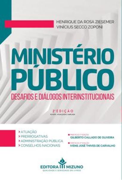 Picture of MINISTERIO PUBLICO - DESAFIOS E DIALOGOS INTERINSTITUCIONAIS