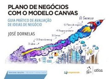Imagem de PLANO DE NEGOCIOS COM O MODELO CANVAS - 3ª ED