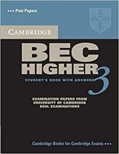 Picture of CAMBRIDGE BEC HIGHER 3 SB WIT