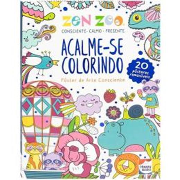 Picture of ZEN ZOO - ACALME-SE COLORINDO - POSTER DE ARTE CONSCIENTE