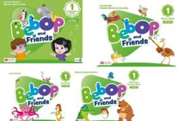 Picture of BEBOP AND FRIENDS 1 STUDENT´S WITH ARTS+MUSIC+MATH AND SCIENCE BOOK