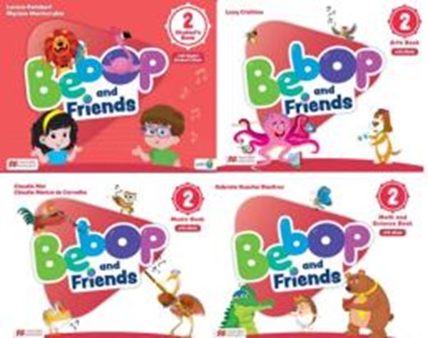 Picture of BEBOP AND FRIENDS 2 STUDENT´S WITH ARTS+MUSIC+MATH AND SCIENCE BOOK