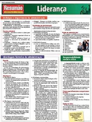 Imagem de RESUMAO - LIDERANCA