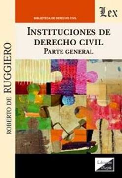 Imagem de INSTITUCIONES DE DERECHO CIVIL - PARTE GENERAL