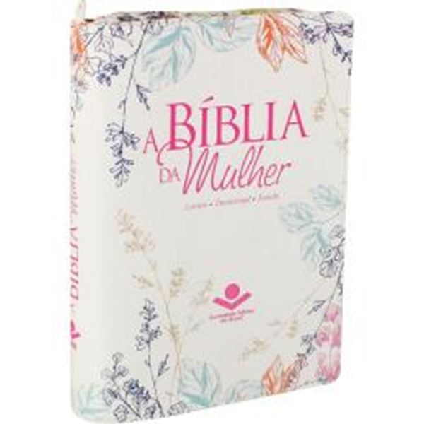 Picture of A BIBLIA DA MULHER COM INDICE E ZIPER - CAPA FLORIDA