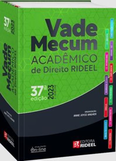 Picture of VADE MECUM ACADEMICO DE DIREITO RIDEEL - 37ª EDICAO - 2ª SEMESTRE 2023 + PLANNER DE ESTUDOS + BRINDES