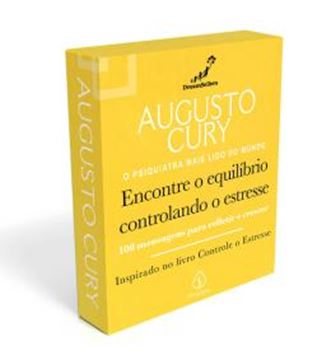 Imagem de COL. AUGUSTO CURY - ENCONTRE O EQUILIBRIO CONTROLANDO O ESTRESSE - 100 MENSAGENS PARA REFLETIR E CRESCER