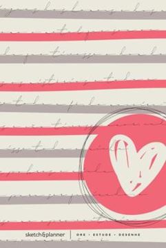 Imagem de SKETCH & PLANNER - CORACAO LISTRADO