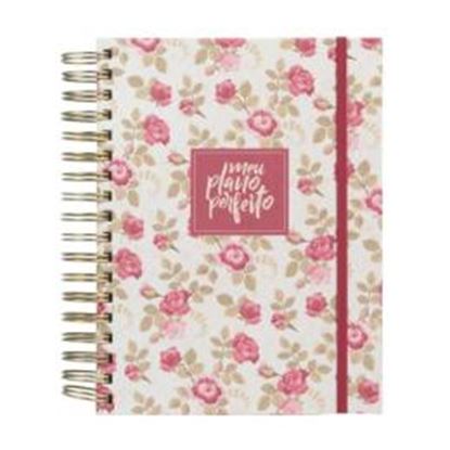 Imagem de MEU PLANO PERFEITO, CAPA TECIDO, VINTAGE | PLANNER 2024