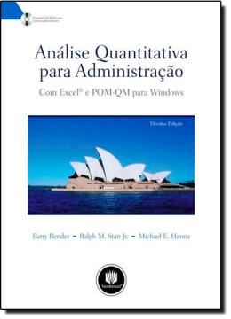 Imagem de ANALISE QUANTITATIVA PARA ADMINISTRACAO
