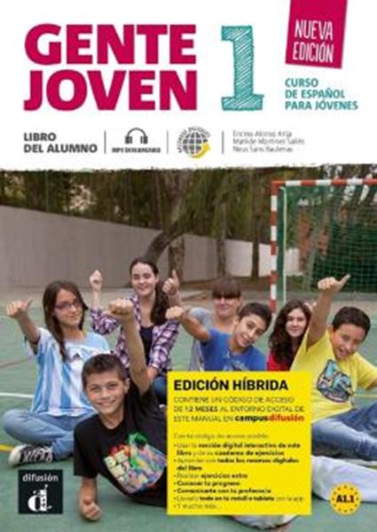 Picture of GENTE JOVEN 1 - N/E - ED.HIBRIDA LIBRO DEL ALUMNO